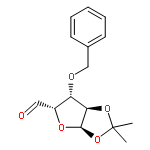 a-D-xylo-Pentodialdo-1,4-furanose,1,2-O-(1-methylethylidene)-3-O-(phenylmethyl)-