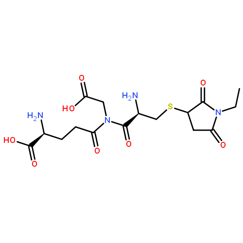 Glycine, L-g-glutamyl-S-(1-ethyl-2,5-dioxo-3-pyrrolidinyl)-L-cysteinyl-