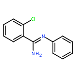 2-chloro-N'-phenylbenzenecarboximidamide