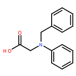 Glycine, N-phenyl-N-(phenylmethyl)-