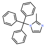 1H-Imidazole, 2-methyl-1-(triphenylmethyl)-