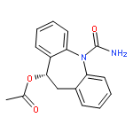 5H-Dibenz[b,f]azepine-5-carboxamide,10-(acetyloxy)-10,11-dihydro-, (10S)-