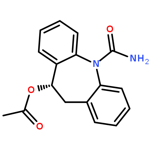 5H-Dibenz[b,f]azepine-5-carboxamide,10-(acetyloxy)-10,11-dihydro-, (10S)-