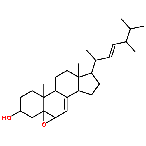 5alpha,6alpha-epoxy-5alpha-ergosta-7,22-dien-3beta-ol