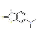 2(3H)-Benzothiazolethione,6-(dimethylamino)-