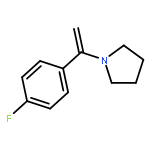 Pyrrolidine, 1-[1-(4-fluorophenyl)ethenyl]-