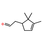 3-Cyclopentene-1-acetaldehyde,2,2,3-trimethyl-, (1S)-