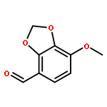 7-METHOXY-1,3-BENZODIOXOLE-4-CARBALDEHYDE 