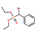 Phosphonic acid, (bromophenylmethyl)-, diethyl ester