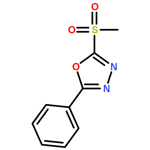 2-(methylsulfonyl)-5-phenyl-1,3,4-oxadiazole