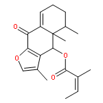 (4S,4aR,5S)-3,4a,5-trimethyl-9-oxo-4,4a,5,6,7,9-hexahydronaphtho[2,3-b]furan-4-yl (2Z)-2-methylbut-2-enoate