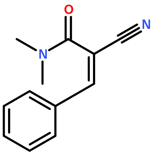 2-Propenamide, 2-cyano-N,N-dimethyl-3-phenyl-