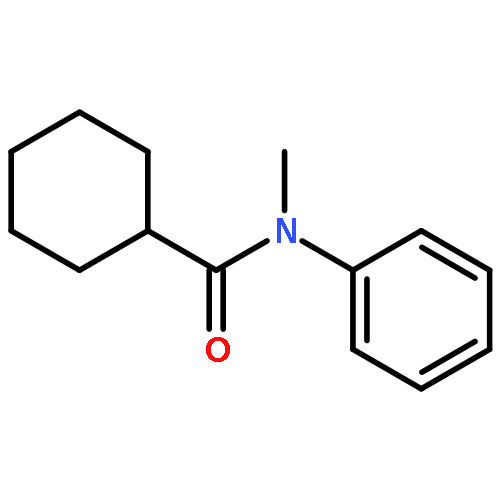 Cyclohexanecarboxamide, N-methyl-N-phenyl-