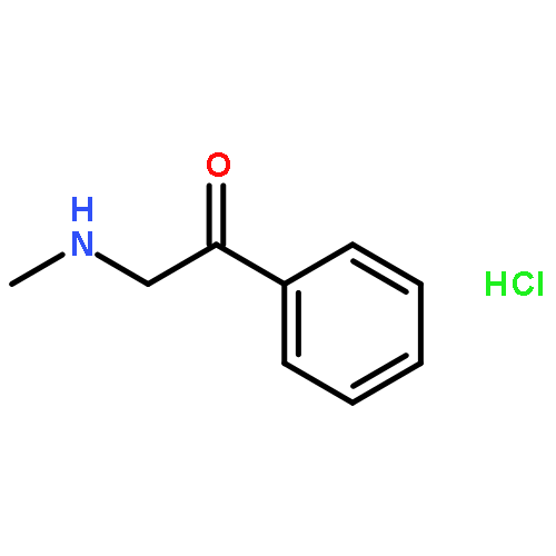 Ethanone,2-(methylamino)-1-phenyl-, hydrochloride (1:1)