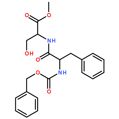 Methyl (2s)-3-hydroxy-2-[[(2s)-3-phenyl-2-(phenylmethoxycarbonylamino)propanoyl]amino]propanoate