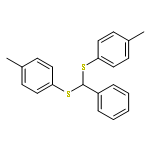 Benzene, [bis[(4-methylphenyl)thio]methyl]-