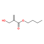 2-Propenoic acid, 2-(hydroxymethyl)-, butyl ester