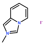 Imidazo[1,5-a]pyridinium, 2-methyl-, iodide