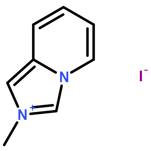 Imidazo[1,5-a]pyridinium, 2-methyl-, iodide