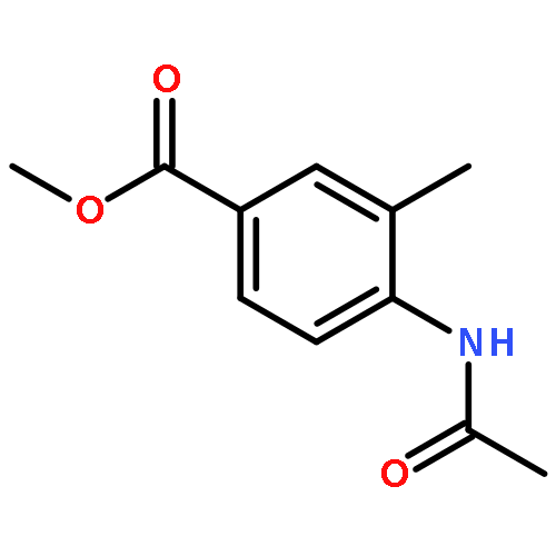 Benzoic acid,4-(acetylamino)-3-methyl-, methyl ester