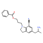 3-{5-[(2r)-2-aminopropyl]-7-cyano-2,3-dihydro-1h-indol-1-yl}propy L Benzoate