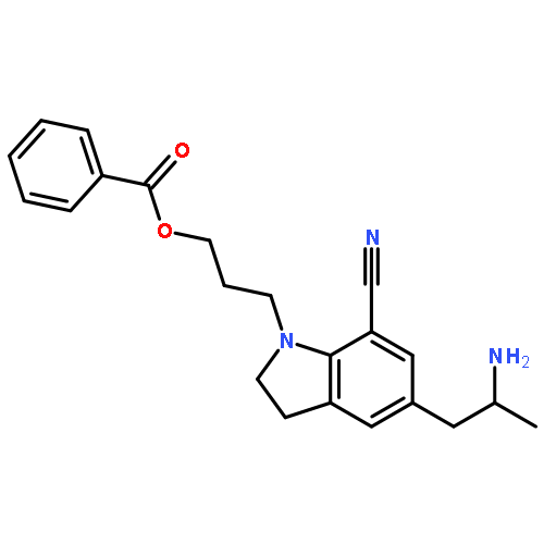 3-{5-[(2r)-2-aminopropyl]-7-cyano-2,3-dihydro-1h-indol-1-yl}propy L Benzoate