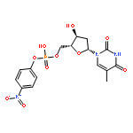 5'-Thymidylic acid,mono(4-nitrophenyl) ester