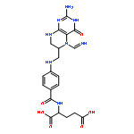 N-[4-({[2-amino-5-(iminomethyl)-4-oxo-3,4,5,6,7,8-hexahydropteridin-6-yl]methyl}amino)benzoyl]glutamic acid