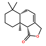 Naphtho[1,2-c]furan-1(3H)-one,5,5a,6,7,8,9,9a,9b-octahydro-6,6,9a-trimethyl-, (5aS,9aS,9bR)-