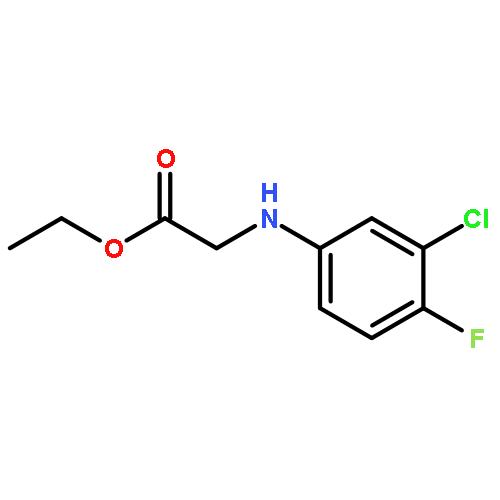 Glycine,N-(3-chloro-4-fluorophenyl)-, ethyl ester