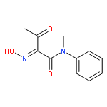 Butanamide, 2-(hydroxyimino)-N-methyl-3-oxo-N-phenyl-