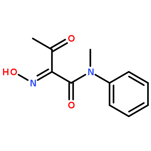 Butanamide, 2-(hydroxyimino)-N-methyl-3-oxo-N-phenyl-