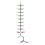 Glycine, N-[(heptadecafluorooctyl)sulfonyl]-N-methyl-