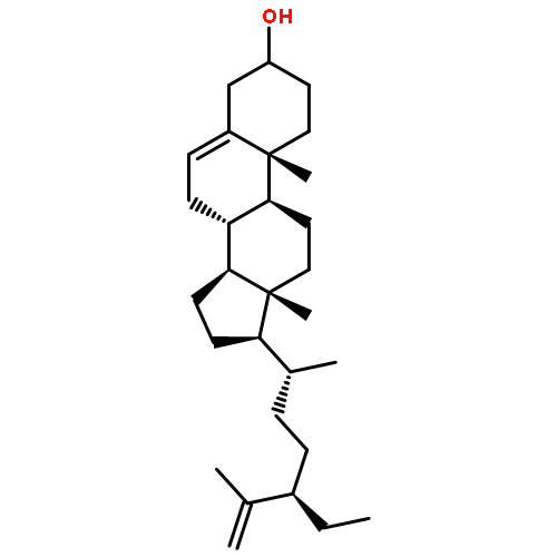 Stigmasta-5,25-dien-3-ol,(3b,24S)-