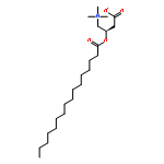 1-Propanaminium,3-carboxy-N,N,N-trimethyl-2-[(1-oxohexadecyl)oxy]-, inner salt, (2R)-