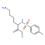 Benzenesulfonamide,N-[(1S)-5-amino-1-(2-chloroacetyl)pentyl]-4-methyl-