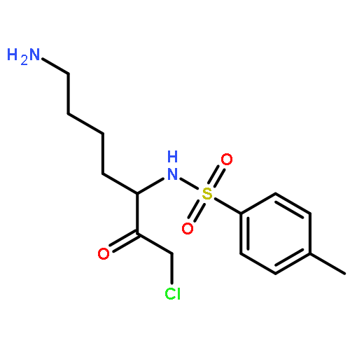 Benzenesulfonamide,N-[(1S)-5-amino-1-(2-chloroacetyl)pentyl]-4-methyl-