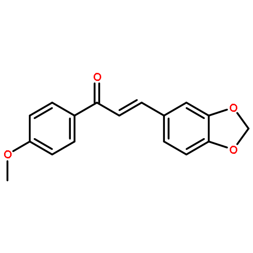 2-Propen-1-one,3-(1,3-benzodioxol-5-yl)-1-(4-methoxyphenyl)-