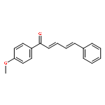 2,4-Pentadien-1-one, 1-(4-methoxyphenyl)-5-phenyl-