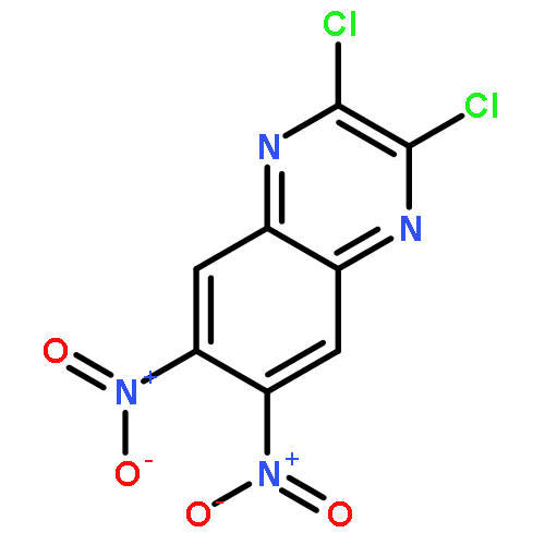 Quinoxaline,2,3-dichloro-6,7-dinitro-