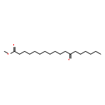 Octadecanoic acid,12-oxo-, methyl ester