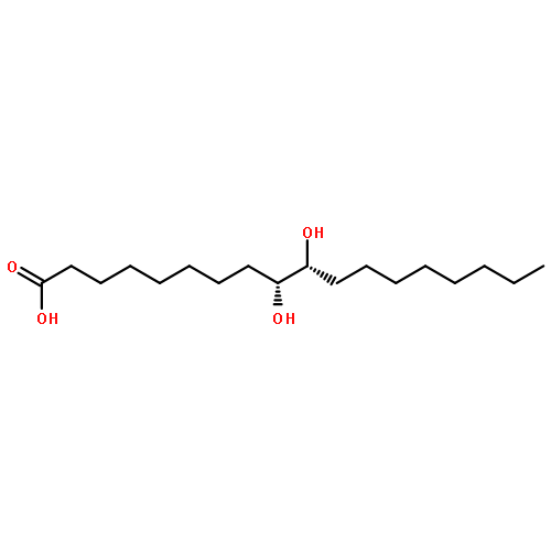 Octadecanoic acid,9,10-dihydroxy-, (9R,10R)-rel-