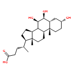Cholan-24-oic acid,3,6,7-trihydroxy-, (3a,5b,6b,7b)-