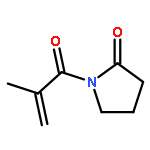 2-Pyrrolidinone, 1-(2-methyl-1-oxo-2-propenyl)-