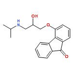 9H-Fluoren-9-one, 4-[2-hydroxy-3-[(1-methylethyl)amino]propoxy]-