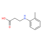 b-Alanine, N-(2-methylphenyl)-