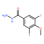 Benzoic acid,3,5-diiodo-4-methoxy-, hydrazide