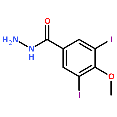 Benzoic acid,3,5-diiodo-4-methoxy-, hydrazide