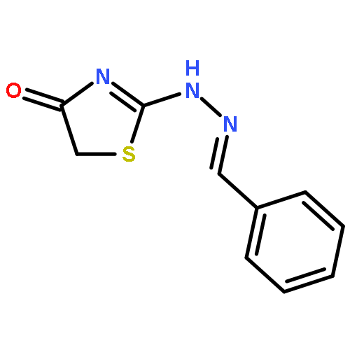 Benzaldehyde,2-(4,5-dihydro-4-oxo-2-thiazolyl)hydrazone