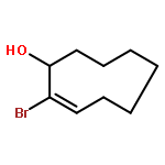 2-Cyclononen-1-ol, 2-bromo-